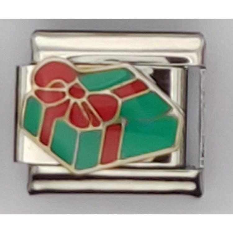 Wholesale Random 10PCS Italian Charm Bracelet Stainless Steel Module Bracelet Single Accessory Charms